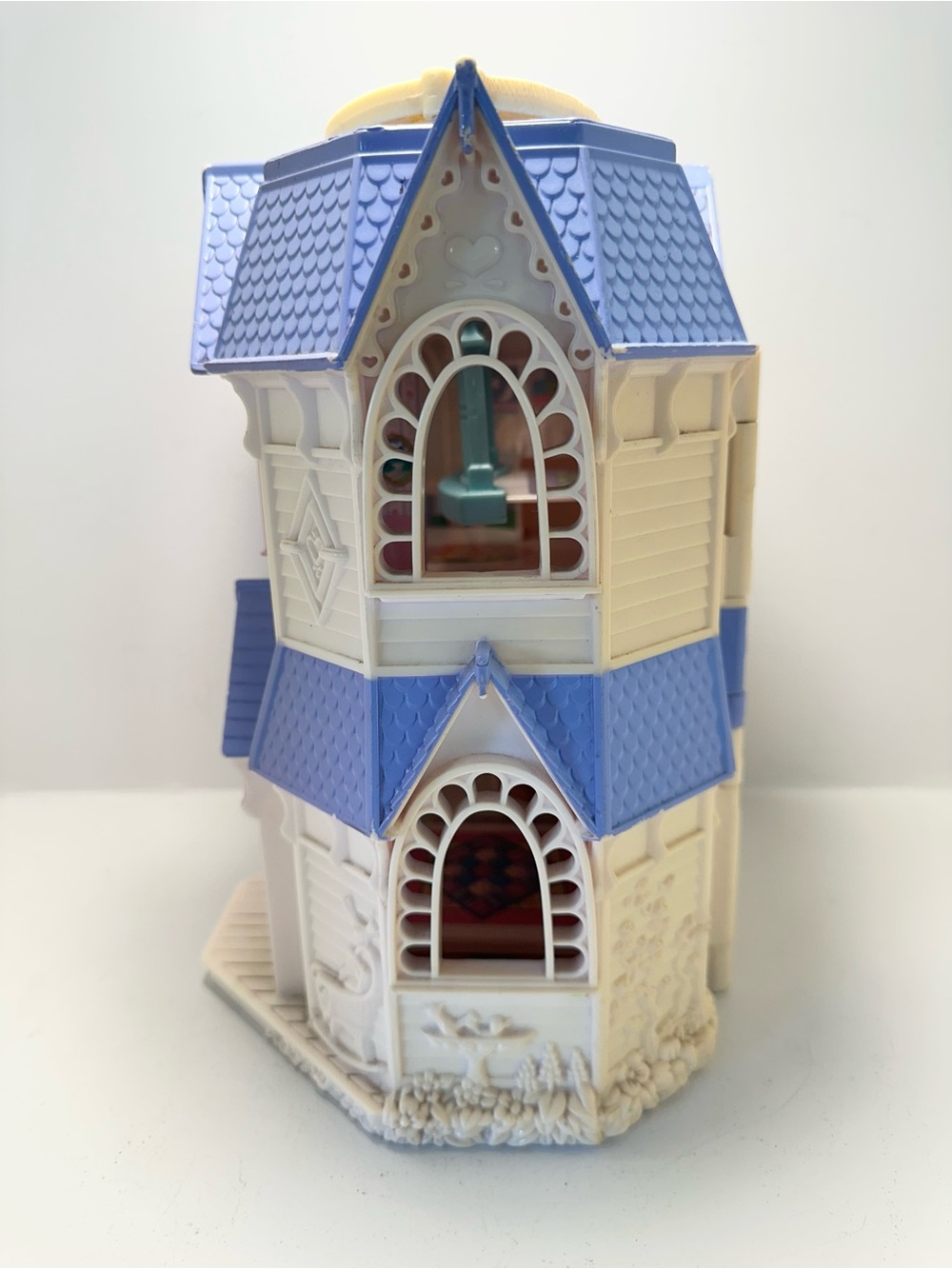 FISHER-PRICE 2003 Sweet Streets Victorian Dollhouse with Handle Mattel - Picture 3 of 15